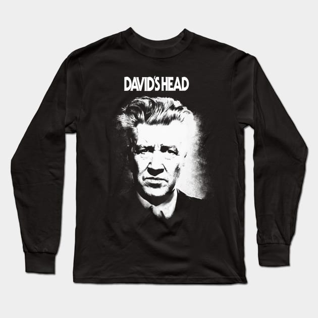 David's Head Long Sleeve T-Shirt by CoreyRanson